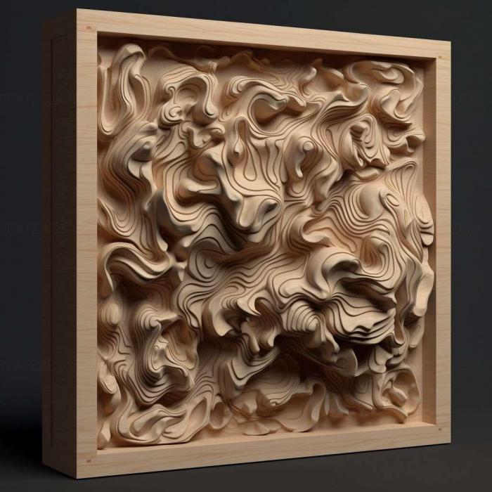 نموذج ثلاثي الأبعاد لآلة CNC 3D Art 